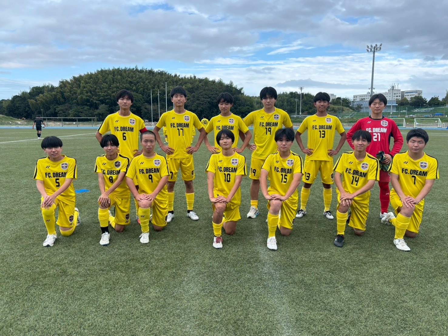 U-15リーグ昇格